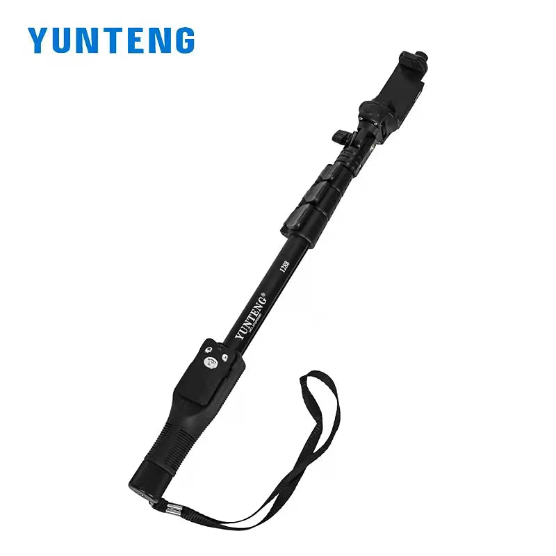 YUNTENG 1288 Selfie Stick Handheld Monopod with Bluetooth Remote – Outdoor Travel Photography Accessory