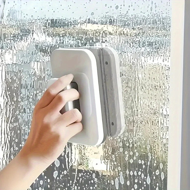 Magnetic Window Cleaner – Double-Sided Glass Wiper for High-Rise & Home Us