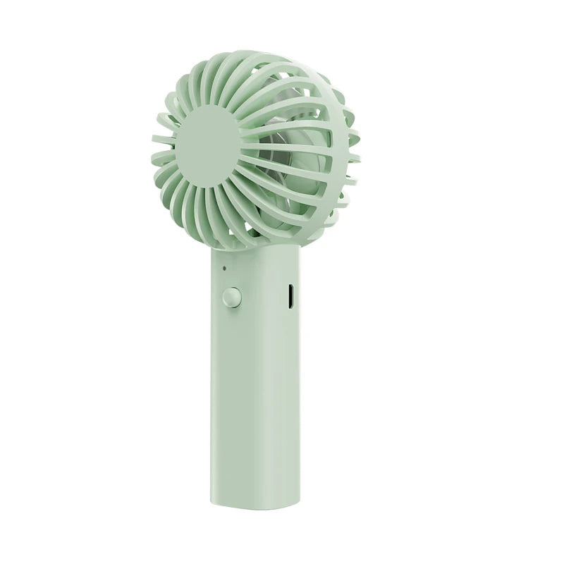 Portable USB Rechargeable Mini Fan – Handheld & Desktop Cooling for Travel or Outdoors