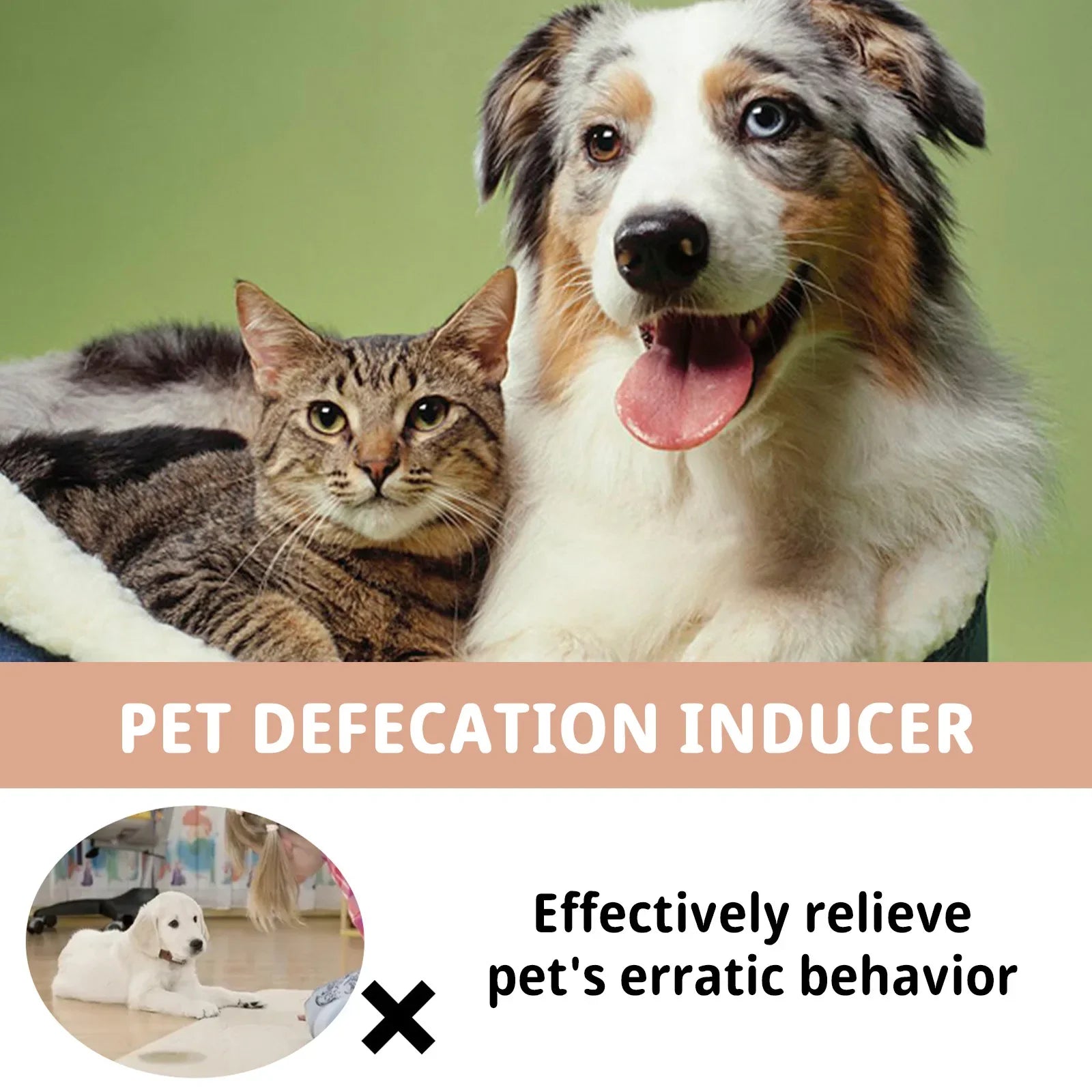 Pet Defecation Inducer Spray – Indoor/Outdoor Cat & Dog Toilet Training Aid