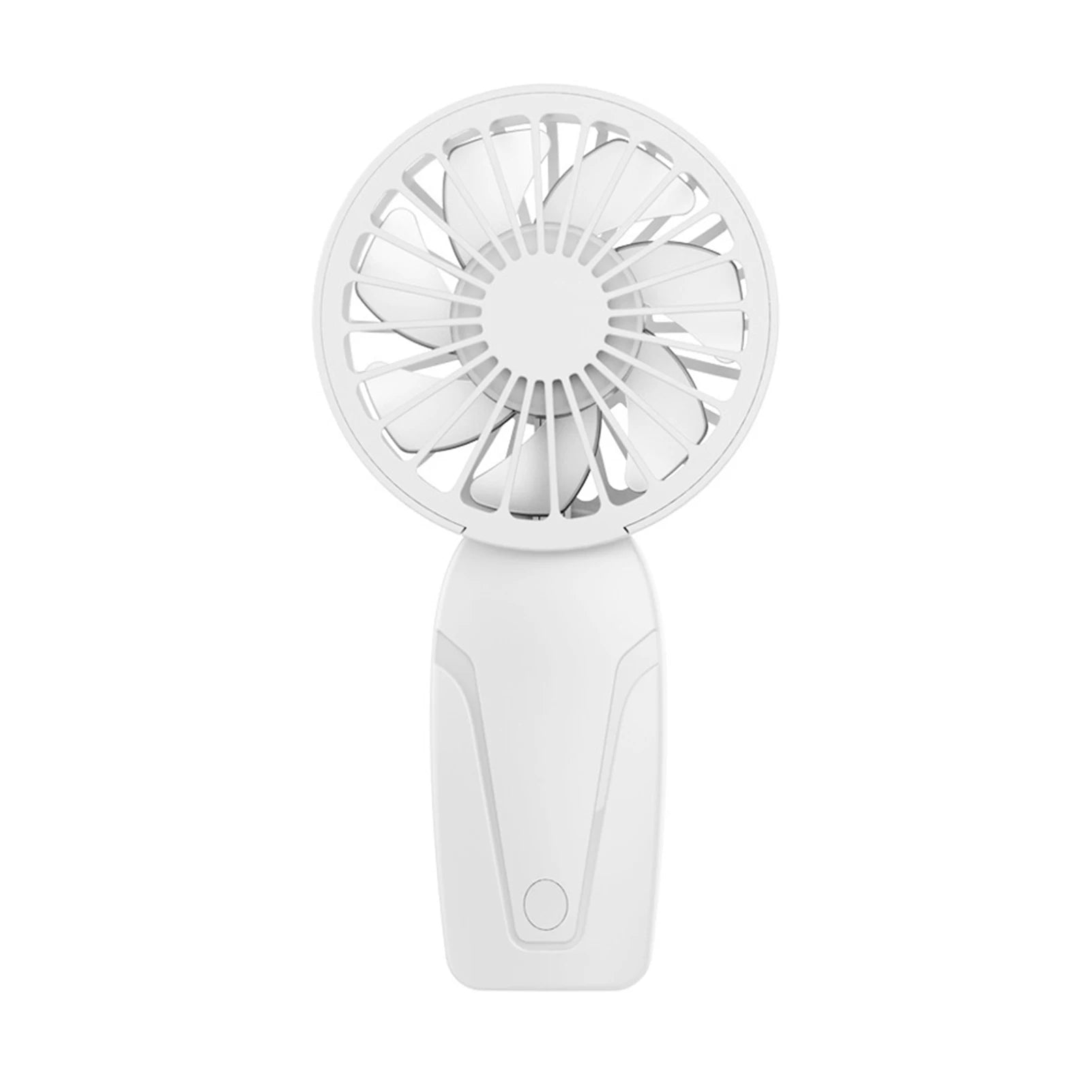 Portable Handheld Mini Fan – USB Rechargeable, Lightweight ABS with Cute Design for On-the-Go Cooling