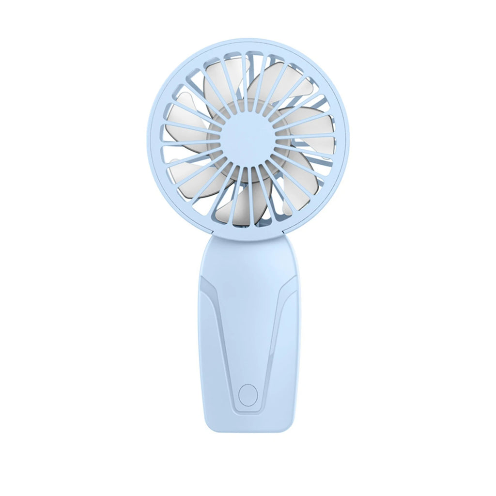 Portable Handheld Mini Fan – USB Rechargeable, Lightweight ABS with Cute Design for On-the-Go Cooling