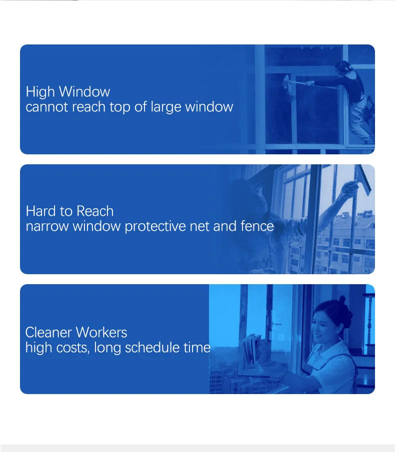 Smart Window Cleaning Robot – Remote-Controlled Glass Cleaner