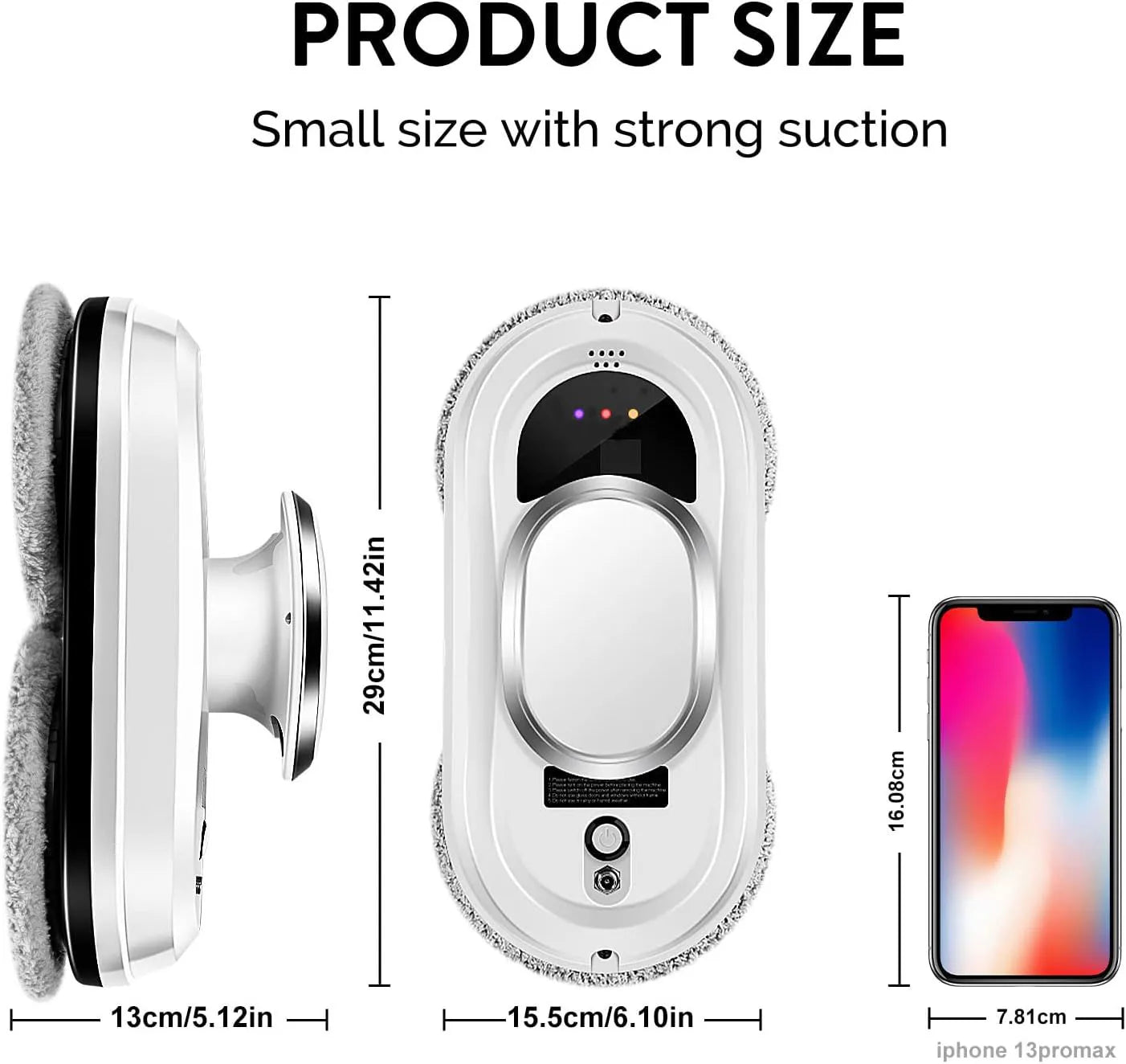 Smart Window Cleaning Robot – Remote-Controlled Glass Cleaner