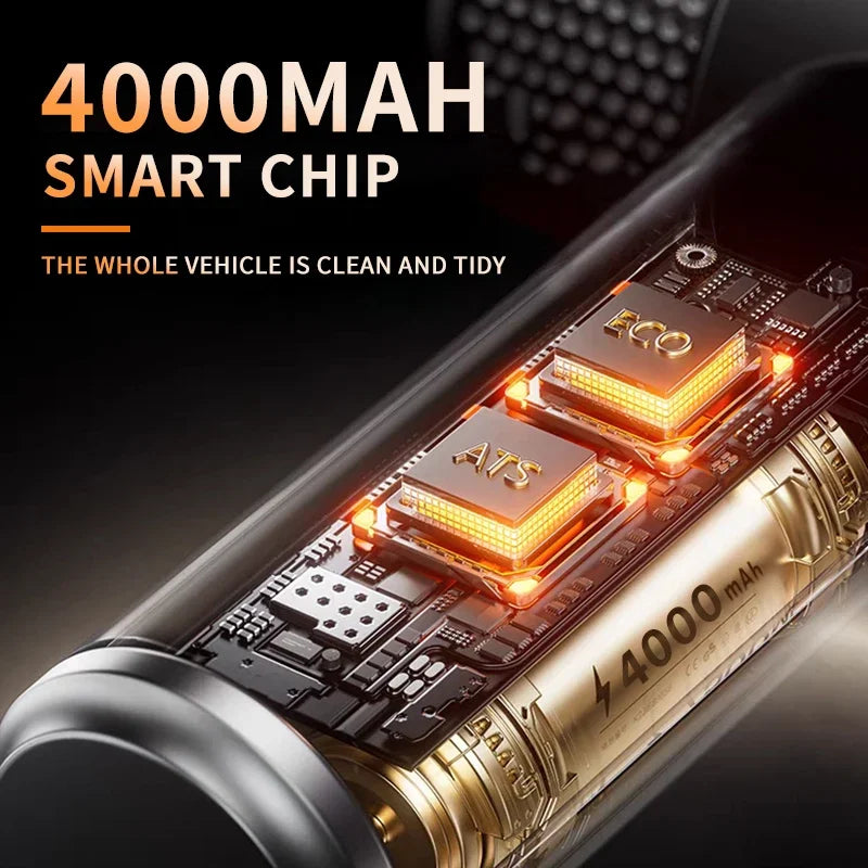 CENRR Mini Car Vacuum Cleaner Cordless Powerful Wireless Cleaner Cleaning for Car Machine HandHeld Portable Car Vacuum Cleaners