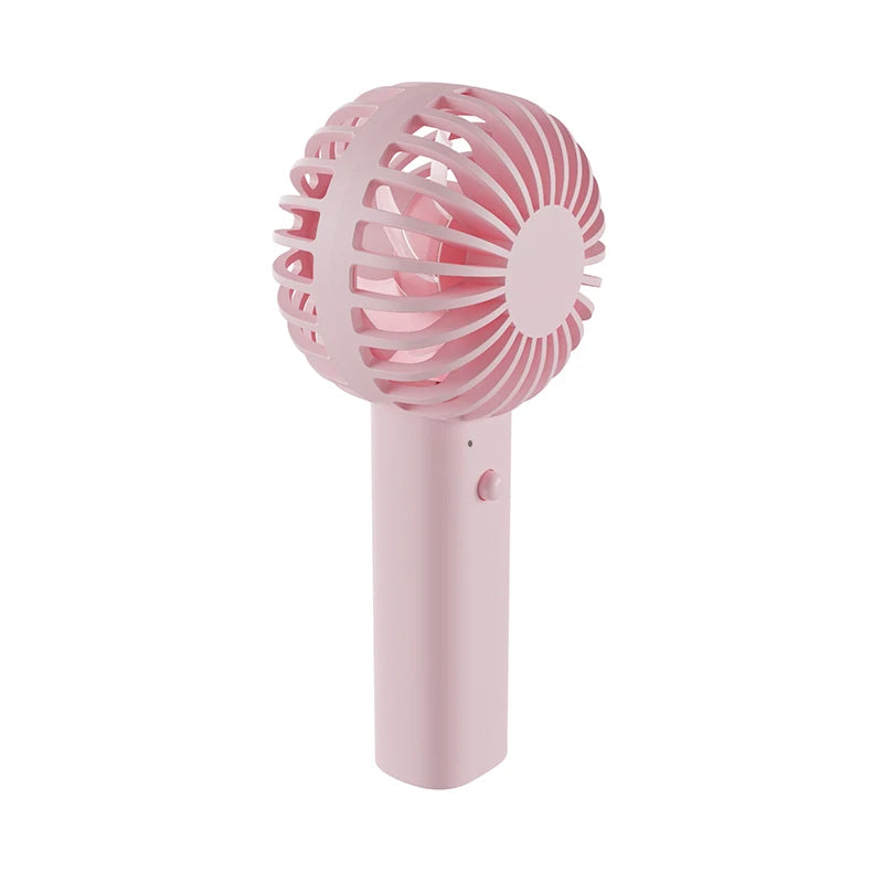 Portable USB Rechargeable Mini Fan – Handheld & Desktop Cooling for Travel or Outdoors