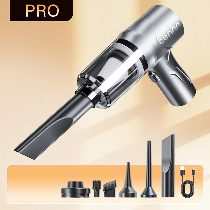 CENRR Mini Car Vacuum Cleaner Cordless Powerful Wireless Cleaner Cleaning for Car Machine HandHeld Portable Car Vacuum Cleaners