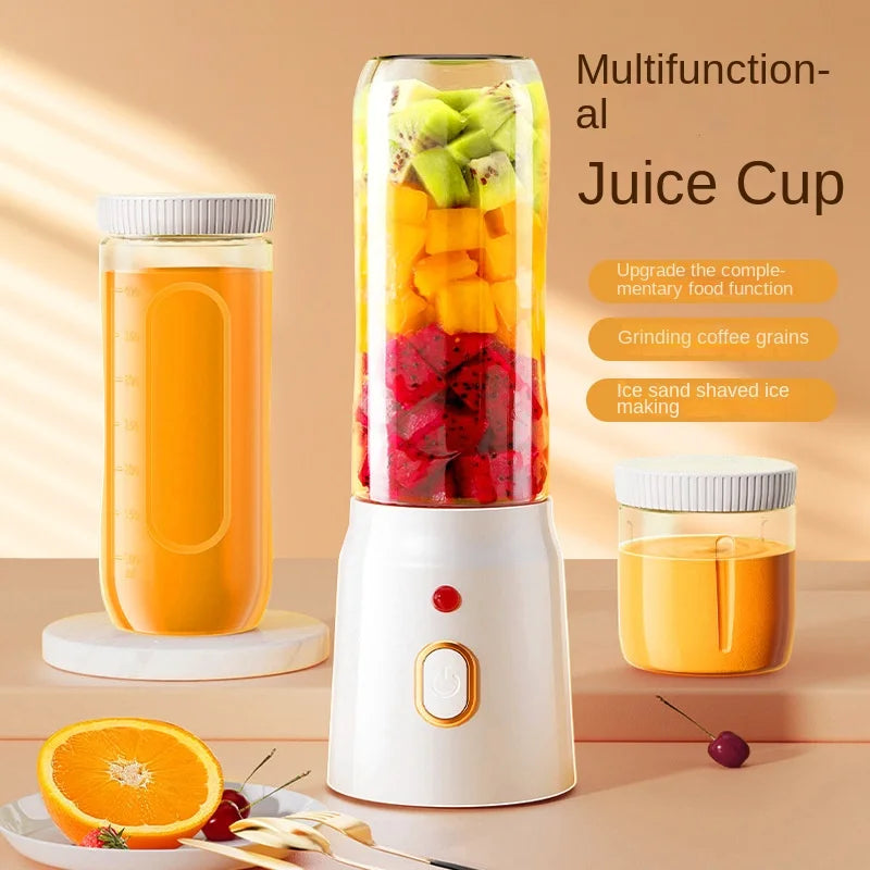 Portable  Blender For Kitchen And Home  Wireless Electric Fruit Juicer Machine Shakes and Smoothies Personal Travel Blender