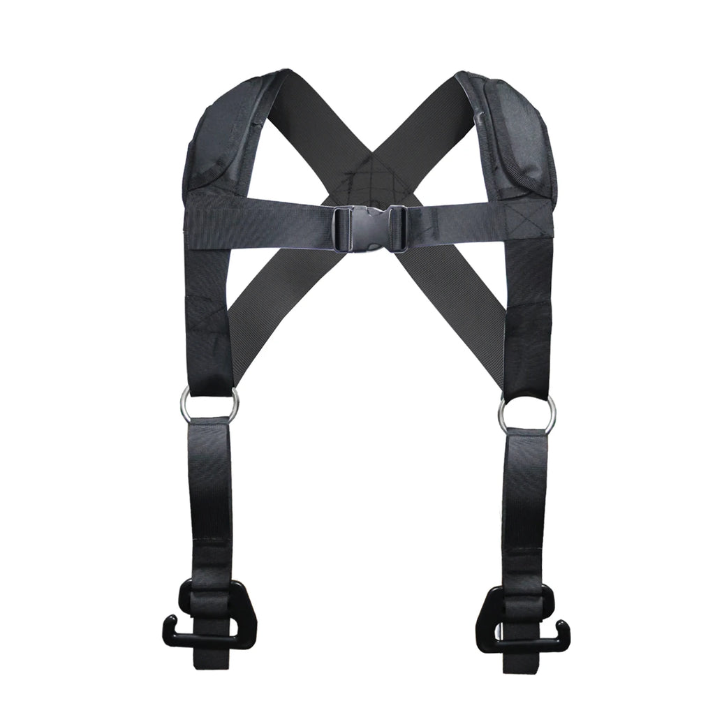 Adjustable Squat Harness Vest for Resistance Bands – Padded Shoulder Strap for Squat and Strength Training Workouts