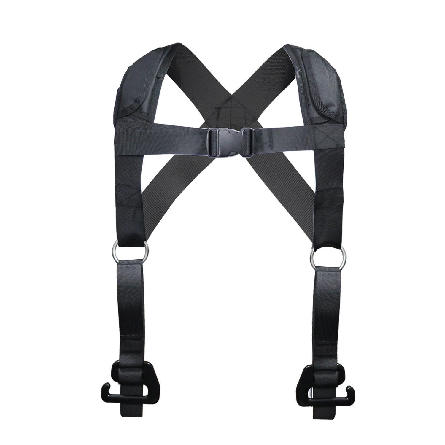 Adjustable Squat Harness Vest for Resistance Bands – Padded Shoulder Strap for Squat and Strength Training Workouts
