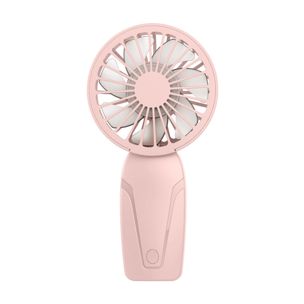 Portable Handheld Mini Fan – USB Rechargeable, Lightweight ABS with Cute Design for On-the-Go Cooling