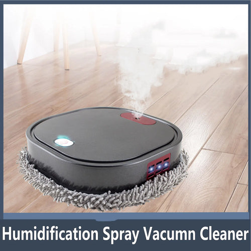 1 Intelligent Robot Vacuum Cleaner – Dry & Wet Sweep, Mop & Spray, Rechargeable Smart Home Cleaner