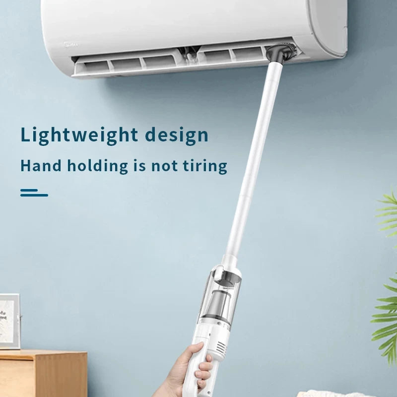 Powerful Wireless Car Vacuum – 6500Pa Handheld Cleaner