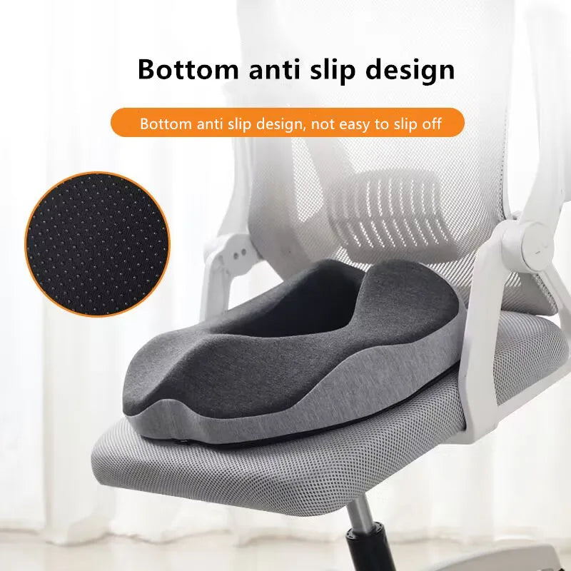 Health Care Hemorrhoid Mat – Donut-Shaped Memory Foam Cushion for Pain Relief & Comfort