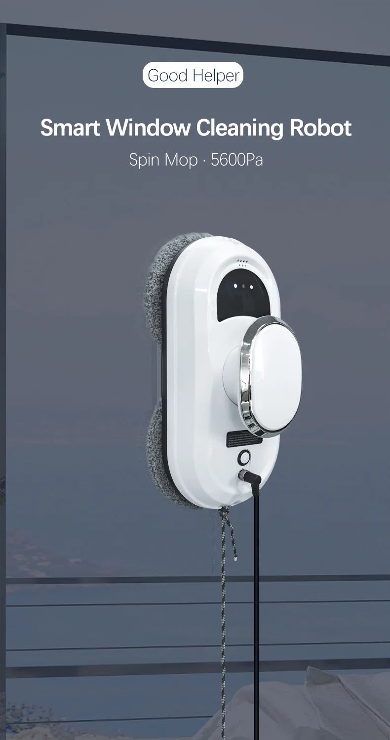 Smart Window Cleaning Robot – Remote-Controlled Glass Cleaner