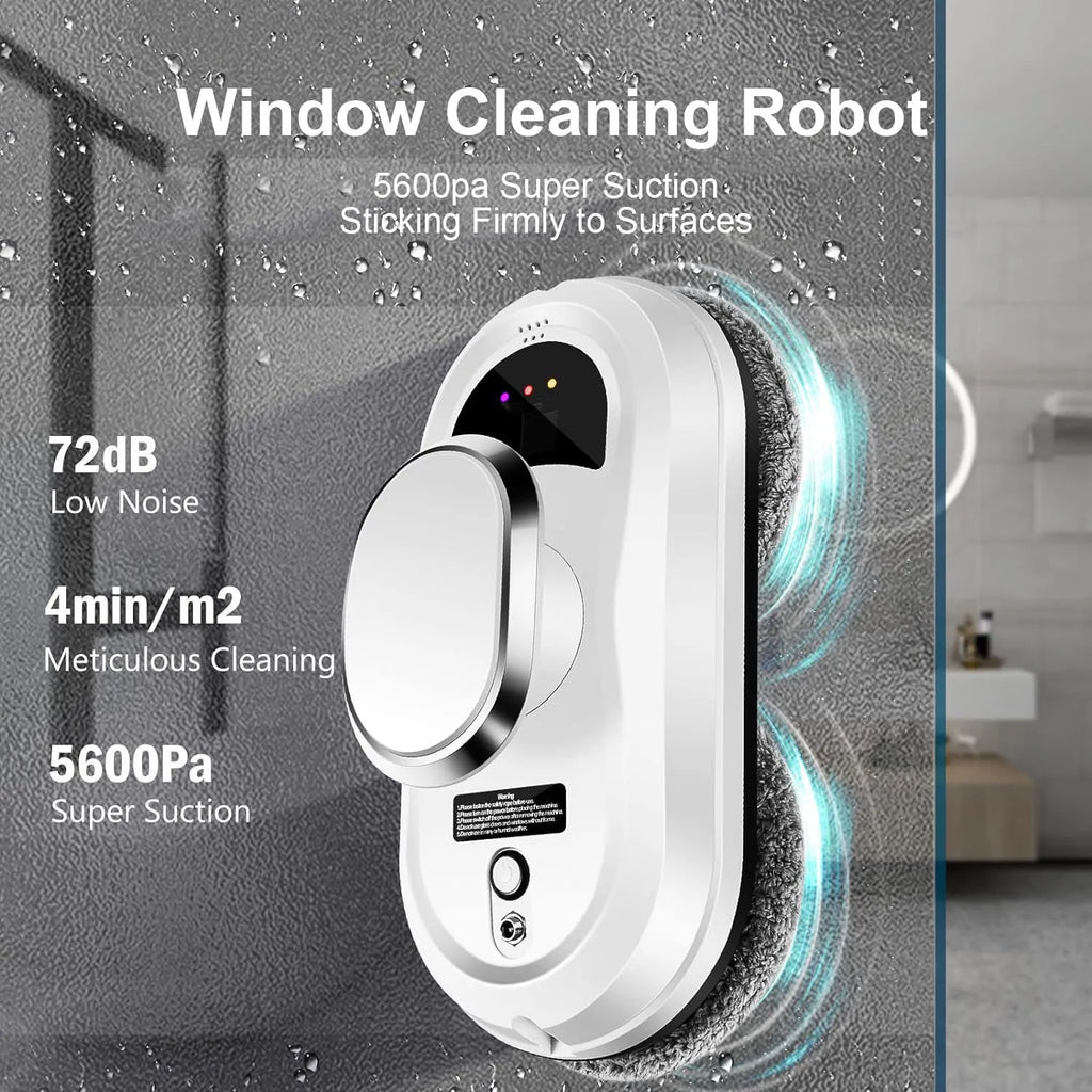 Smart Window Cleaning Robot – Remote-Controlled Glass Cleaner