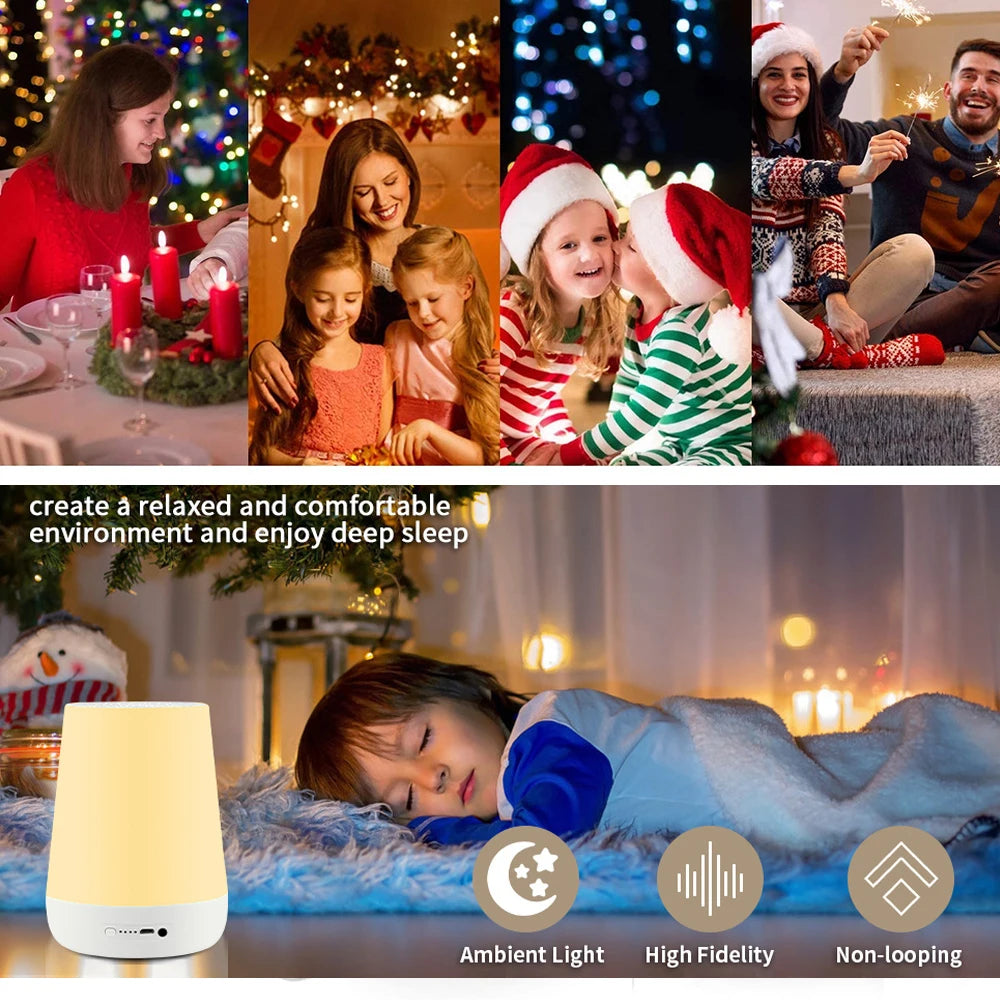 Smart Baby White Noise Machine – 34 Soothing Sounds, Night Light, Voice & App Control