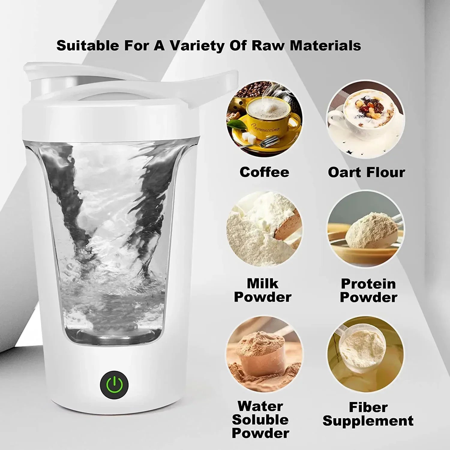 450ml Blenders Cup Portable Protein Powder Shaker Bottle Fitness Sports Mug Nutrition Shakers Cup Body Exercise Mixing Cup