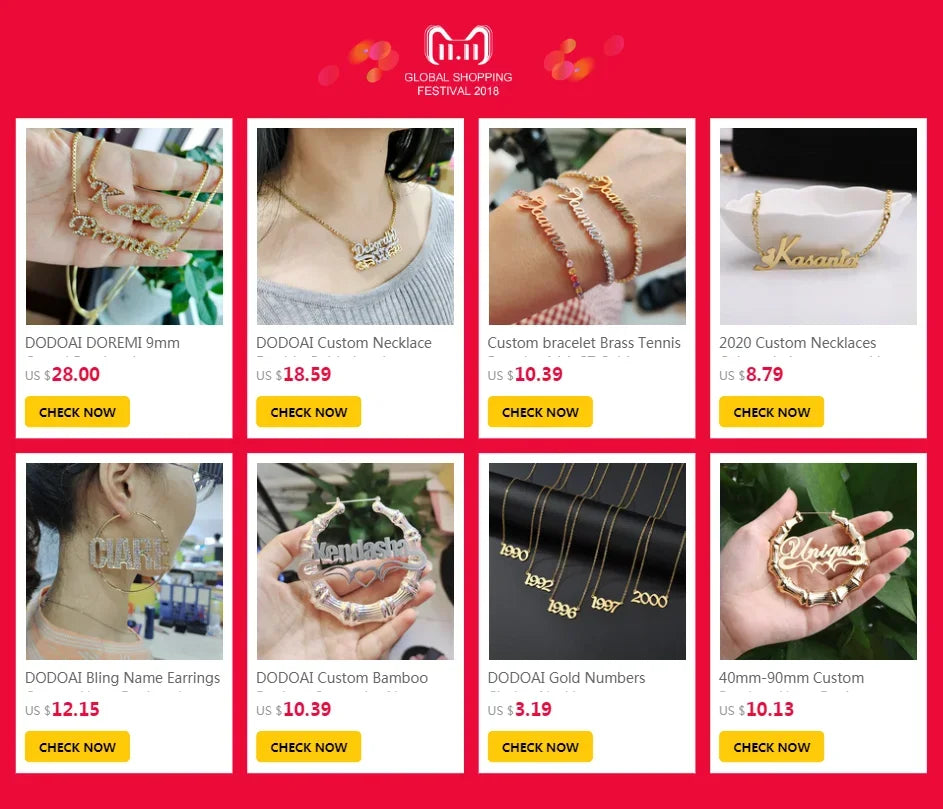 Custom Personalized Name Necklace with Butterfly Pendant – Choker for Women & Girls