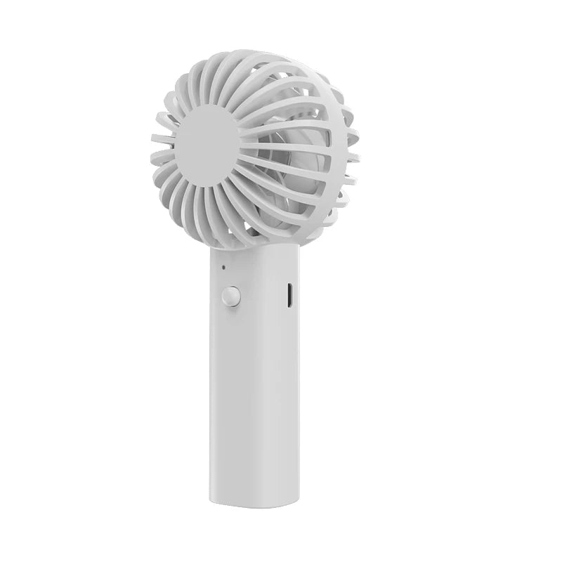 Portable USB Rechargeable Mini Fan – Handheld & Desktop Cooling for Travel or Outdoors