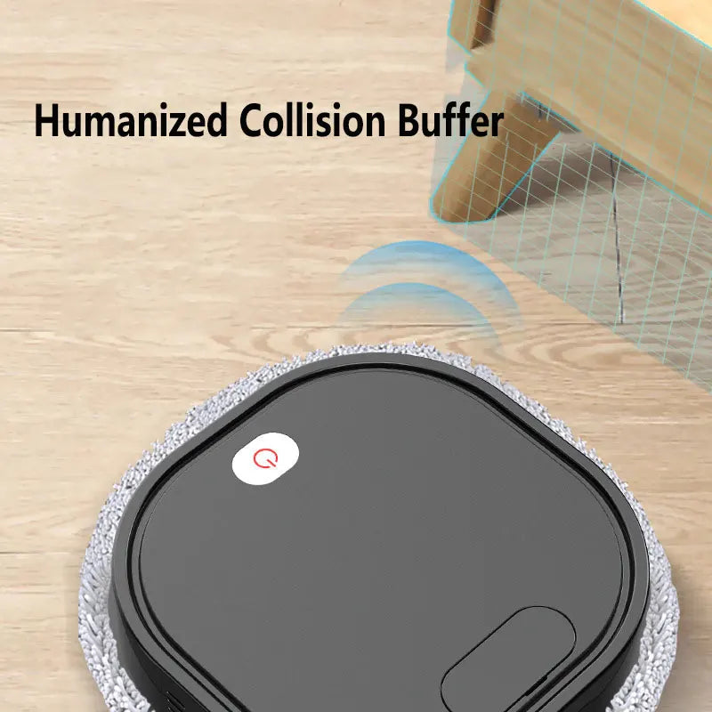 1 Intelligent Robot Vacuum Cleaner – Dry & Wet Sweep, Mop & Spray, Rechargeable Smart Home Cleaner