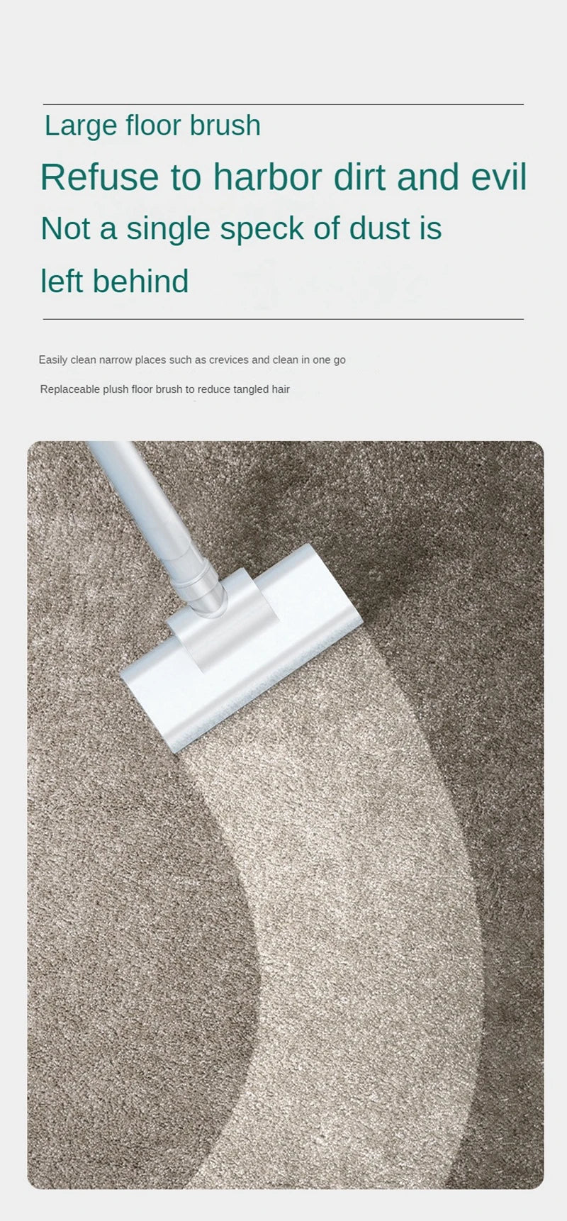 Powerful Wireless Car Vacuum – 6500Pa Handheld Cleaner