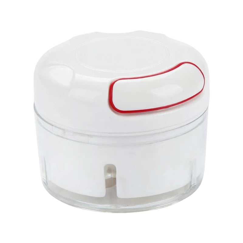 Manual Garlic Chopper & Vegetable Cutter – 200/500/900ML Hand-Pull Food Slicer & Crusher for Kitchen Use