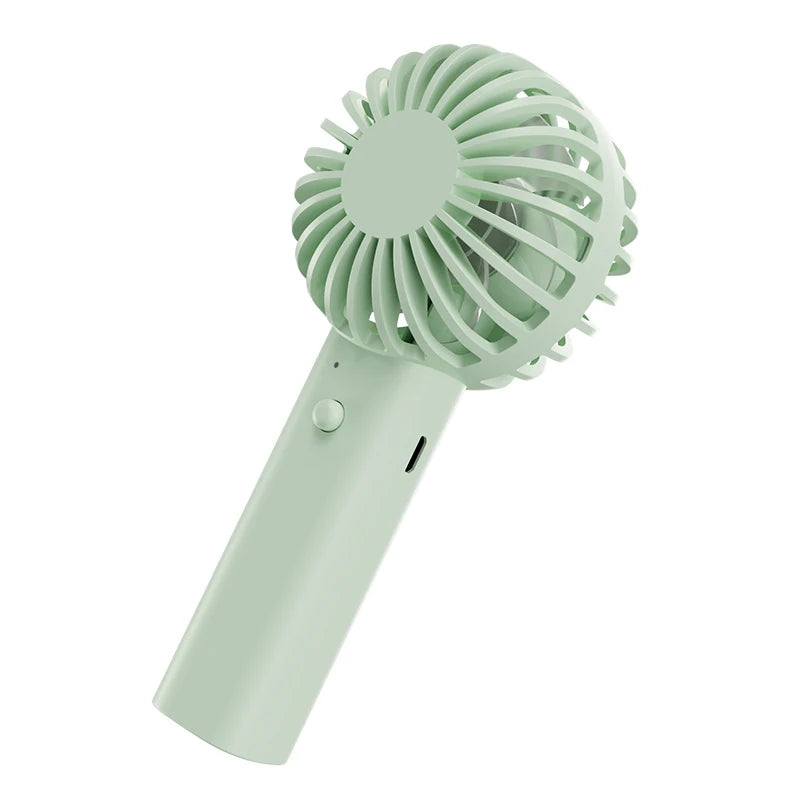 Portable USB Rechargeable Mini Fan – Handheld & Desktop Cooling for Travel or Outdoors