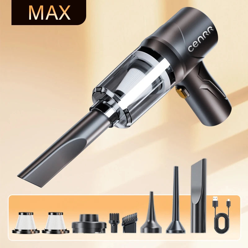 CENRR Mini Car Vacuum Cleaner Cordless Powerful Wireless Cleaner Cleaning for Car Machine HandHeld Portable Car Vacuum Cleaners