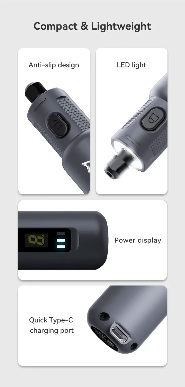 Creality 3.7V Cordless Rotary Tool Kit – 6-Speed Handheld Grinder for 3D Prints & DIY Projects