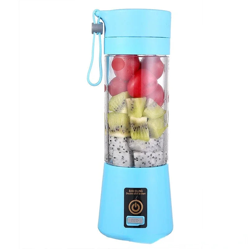 Rechargeable Handheld Juicer – USB Mini Smoothie Maker & Portable Food Blender