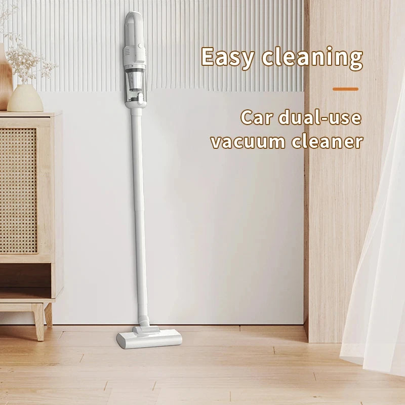 Powerful Wireless Car Vacuum – 6500Pa Handheld Cleaner