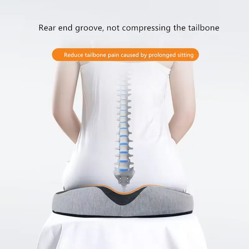 Health Care Hemorrhoid Mat – Donut-Shaped Memory Foam Cushion for Pain Relief & Comfort