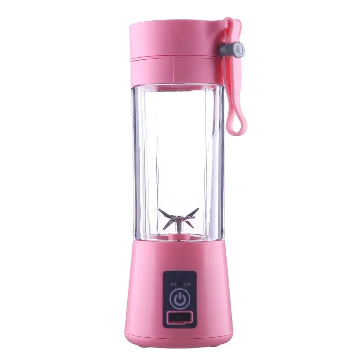 Rechargeable Handheld Juicer – USB Mini Smoothie Maker & Portable Food Blender