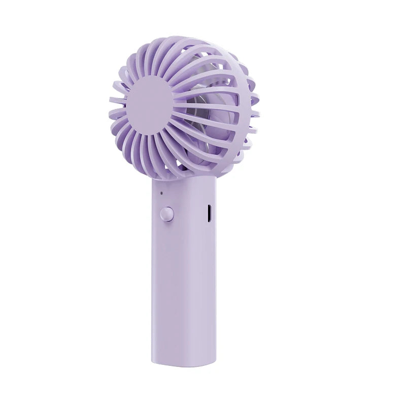 Portable USB Rechargeable Mini Fan – Handheld & Desktop Cooling for Travel or Outdoors